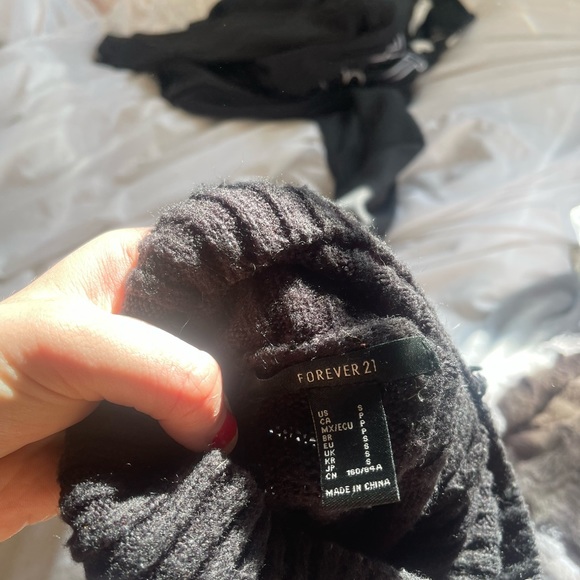 FOREVER 21 knit turtleneck sweater S - Picture 9 of 11